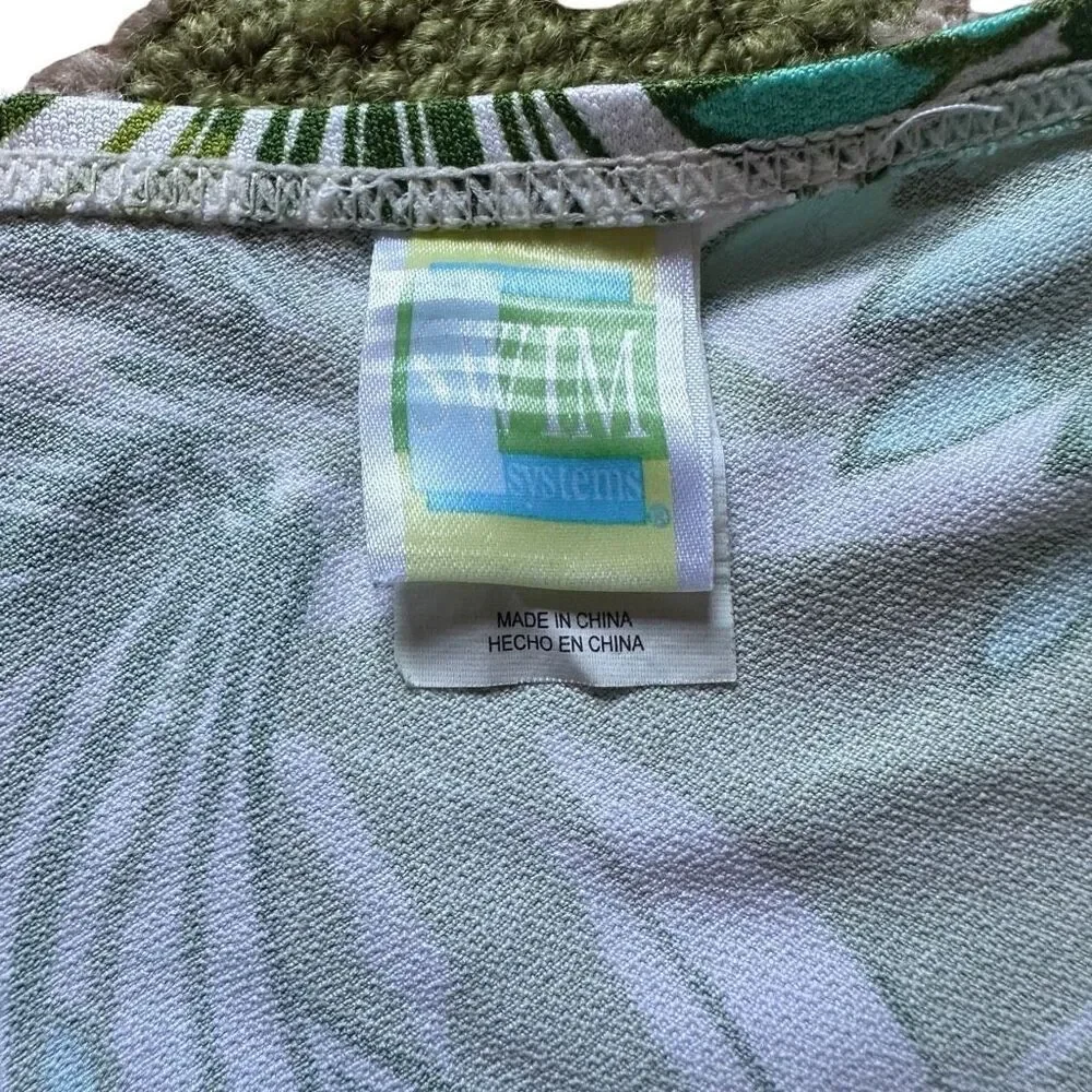 Swim systems green and white bikini - size M - Picture 3 of 8